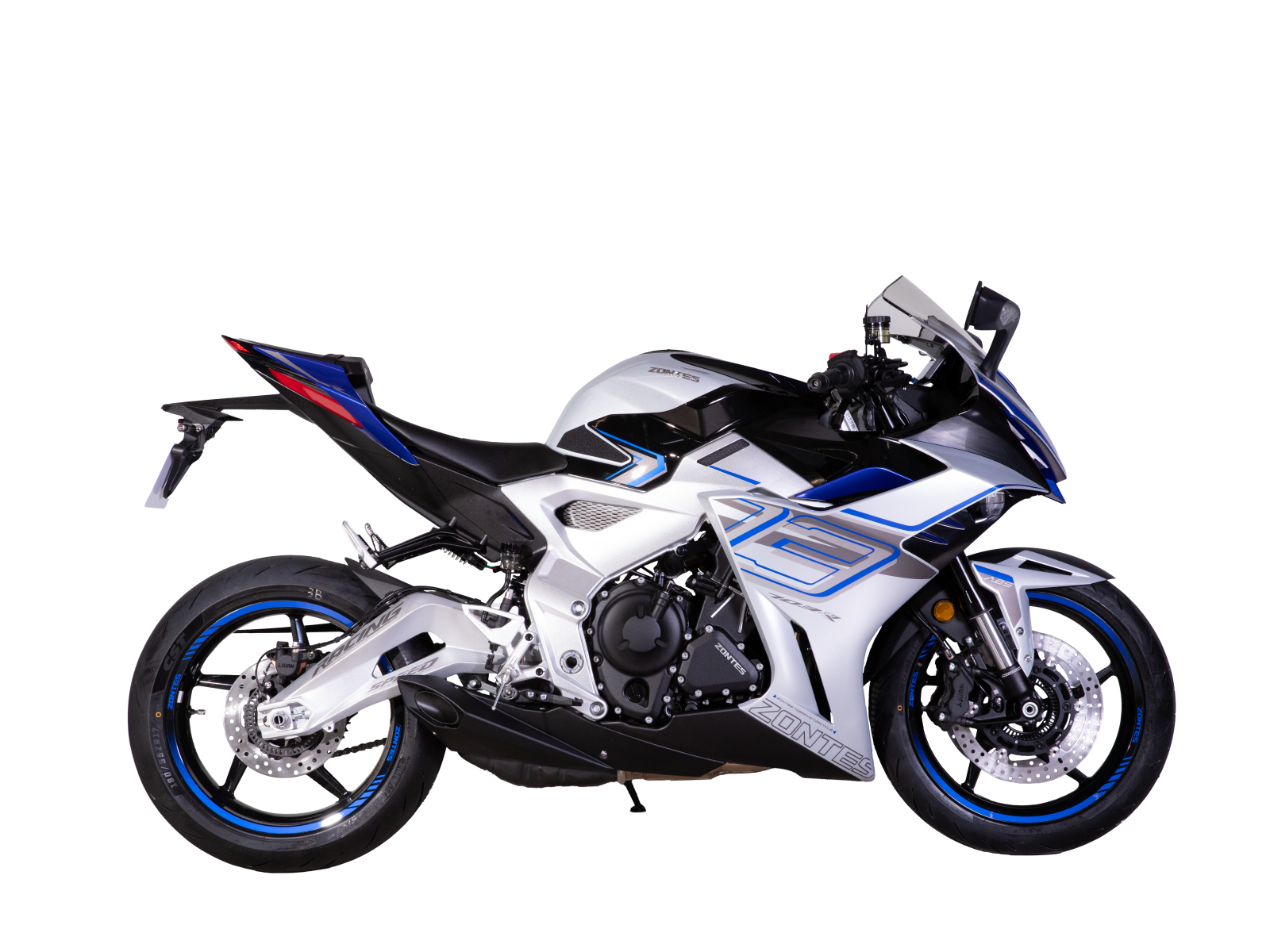 Мотоцикл ZONTES ZT703-RR Silver Blue 2025